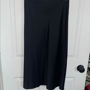 J. Crew Black A-Line Women's Skirt - Sleek Panel
